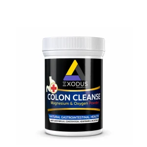 Exodus Immunology Colon Cleanse magnesium oxide supplement for digestive support and bowel regularity